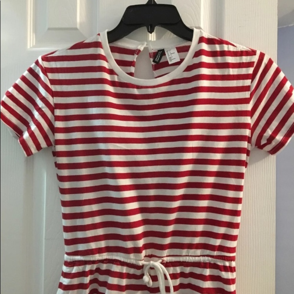 H&M Striped Romper
